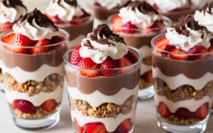 Chocolate Yogurt Parfaits