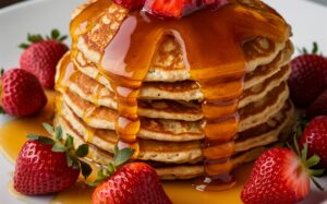 golden oat pancakes